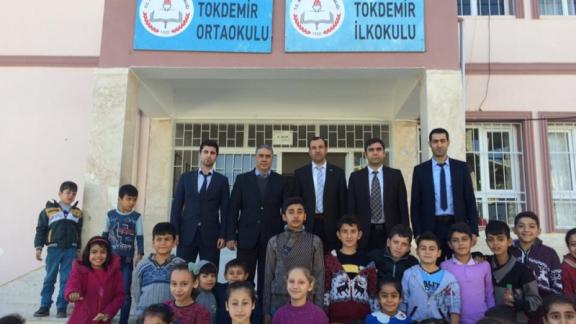 Tokdemir İlkokulu ve Tokdemir Ortaokulu ziyareti