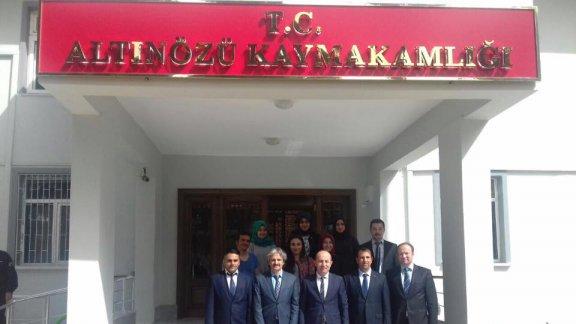 İstanbul Sultangazi Ahmet Ünal Anadolu Kız İmam Hatip Lisesi idareci ,öğretmenleri ilçemizi ziyaret etti