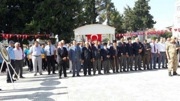 19 Eylül Gaziler Günü Münasebetiyle İlçemizde Tören Düzenlendi.