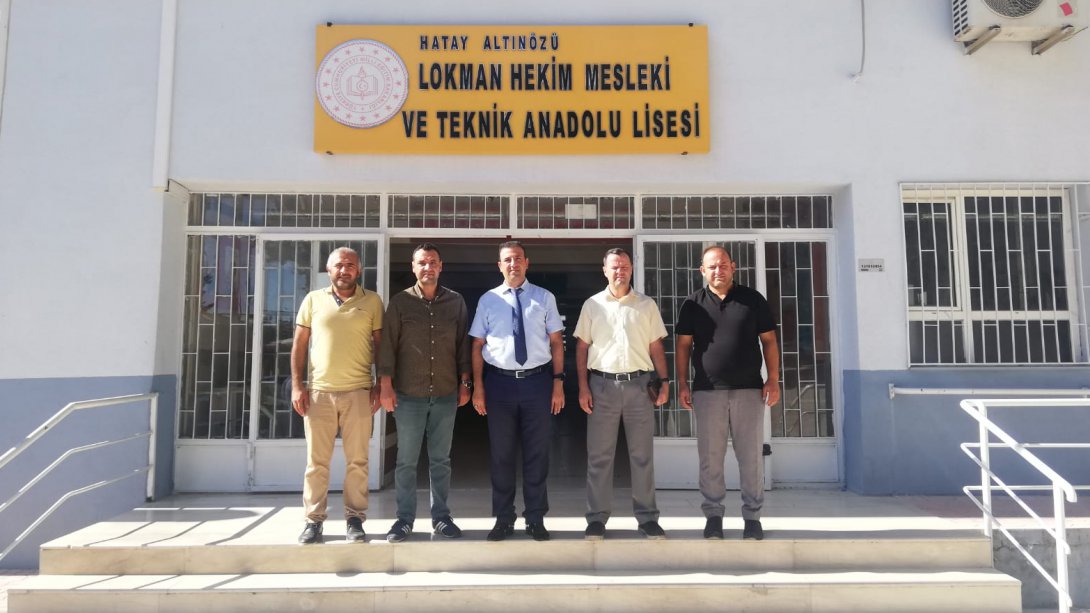 Lokman Hekim Mesleki ve Teknik Anadolu Lisesini ziyareti