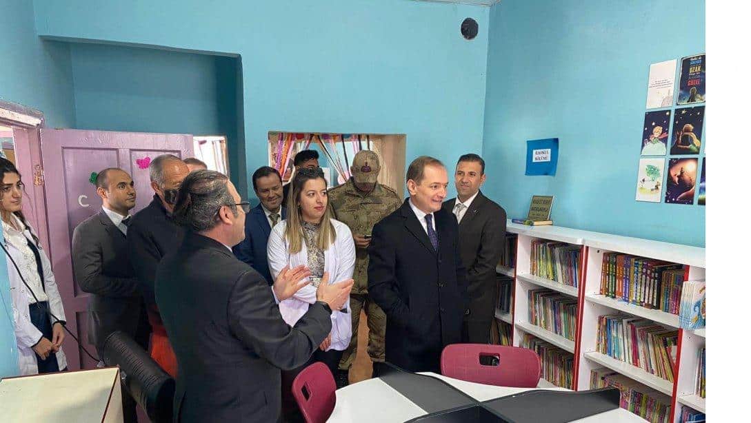 Sarıbük  Mehmet Nazım Halefoğlu İlkokulu ve Ortaokulunda Kütüphane Açıldı.
